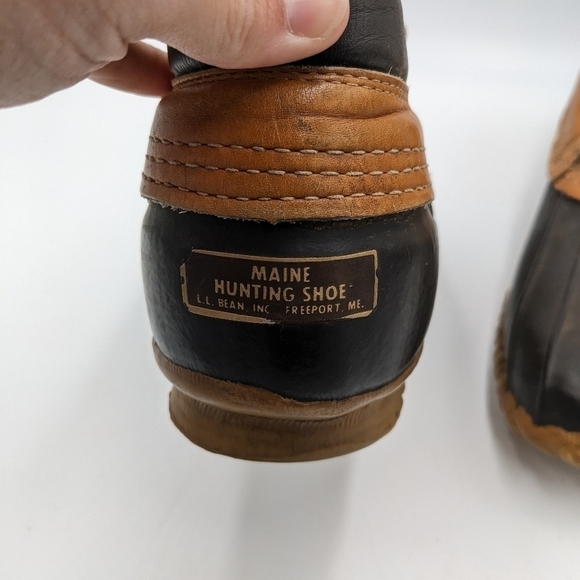 L.L. Bean Maine Hunting Shoe Duck Boot 12 Men - Picture 8 of 9